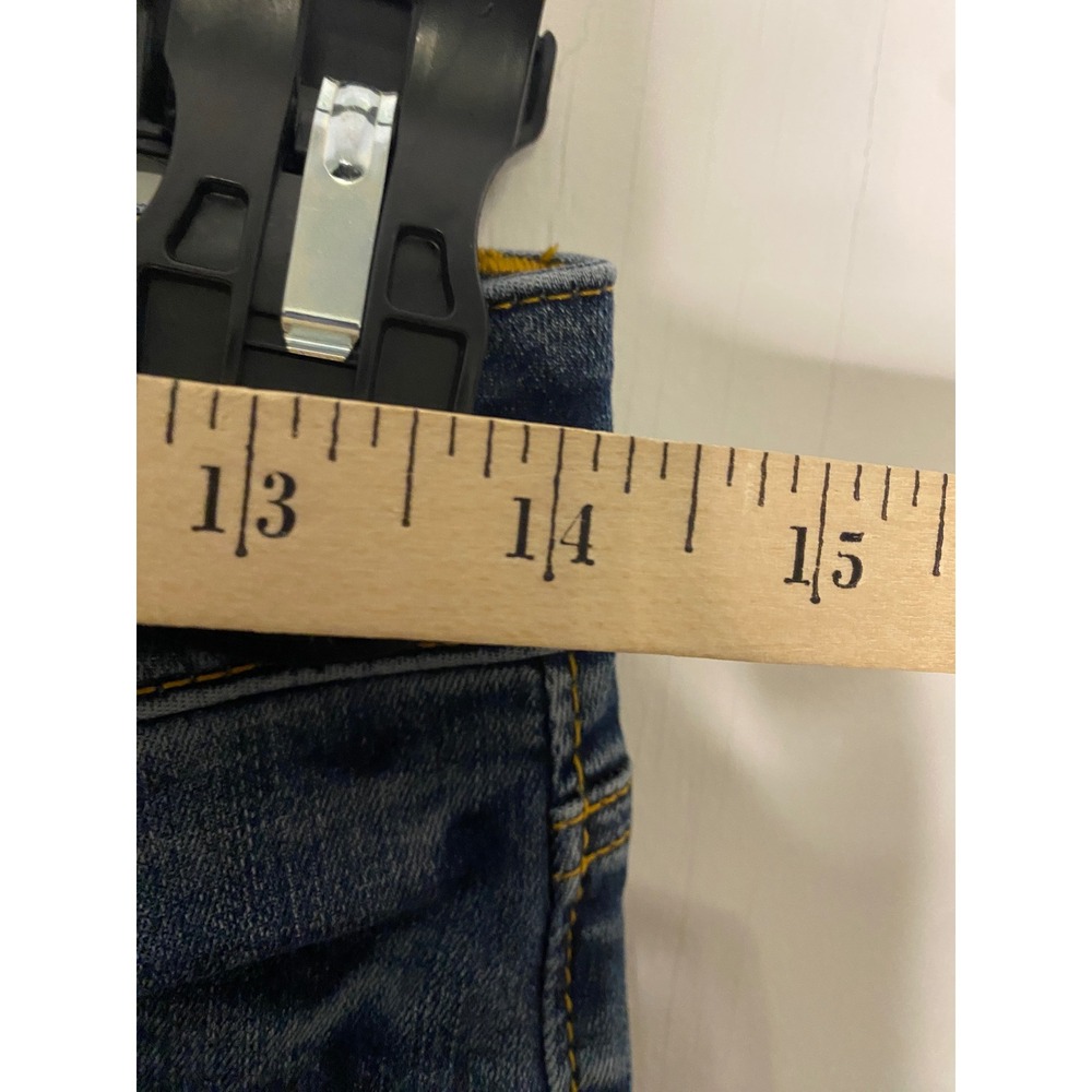 American Eagle Slim Straight Flex Jeans Mens 29x34 Medium Wash Denim Blue - Picture 5 of 14